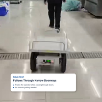 Robot Pengikut Saya untuk Gudang, Bengkel, dan Logistik - Mesin Pendamping Bebas Genggam