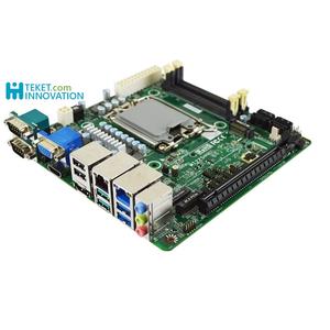 Placa Base Mini-ITX Jetway MI225H6100, Socket LGA1700, <span class=keywords><strong>Alder</strong></span> <span class=keywords><strong>Lake</strong></span>-<span class=keywords><strong>S</strong></span>, TDP 65W, Chipset Intel H610 H610E, DDR5 96GB, TPM2.0 - Product Image 2