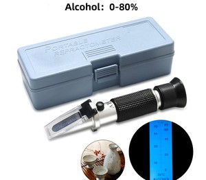 Ручной рефрактометр спиртометр 0-80% - Product Image 6