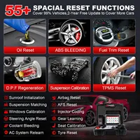 Escáner de Diagnóstico para Autos X431 PRO3 ACE OBD2, DBScar VII, Control Bidireccional, Herramientas de Diagnóstico para Todos los Sistemas, 12V/USB