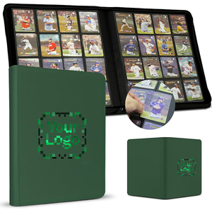 Reliure pour cartes de jeu de collection TCG avec 12 pochettes, Poke <span class=keywords><strong>Mon</strong></span>, MTG, YuGiOh, Sports, avec logo personnalisé - Product Image 2