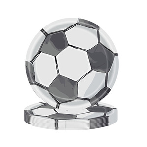 Décorations de fête sur le thème du sport Assiettes en papier Tasses Serviettes de table Basketball Football Baseball Vaisselle pour garçons Fête d'anniversaire - Product Image 3