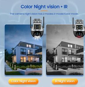 Nuova Telecamera di Sicurezza Wireless per Esterni Tuya Smart Devices, 4MP, Doppia Lente CMOS, Ampio Sensore di Movimento, IP67 - Product Image 2