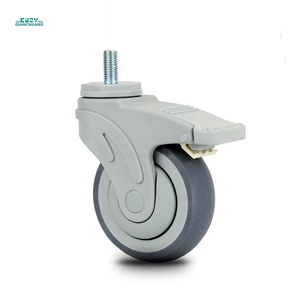 Sicherheit medizinische caster 2 rad 4 caster <span class=keywords><strong>ball</strong></span> rollen 100mm caster rad 4 zoll - Product Image 1