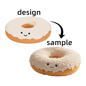 Jouet de poulet frit personnalisé de dessin animé <span class=keywords><strong>Kawaii</strong></span> Mini nourriture en peluche super douce en coton doux et feutre avec accessoire de remplissage en coton PP - Product Image 5