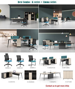 노엘 모던 미드 백 오피스 체어 전체 의자 통과 BIFFMA 테스트 인체 공학적 직원 컴퓨터 의자 사무실 Sillas De Oficina - Product Image 6