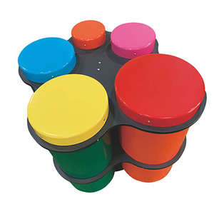 Equipo de juegos de música de percusión <span class=keywords><strong>al</strong></span> <span class=keywords><strong>aire</strong></span> <span class=keywords><strong>libre</strong></span>, instrumentos musicales, equipo de entretenimiento para niños, certificado ISO9001 de 3 a 12 años - Product Image 6