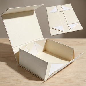 Custom Biodegradable 2mm Thick Rigid Paperboard Gift Box Matt Lamination Magnetic Closure Aluminum Foil/Sponge Liner Custom Logo - Product Image 5