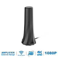 هوائي تلفزيون رقمي رقمي Dvb-T ذكي/داخلي Hdtv إشارة قوية هوائي رقمي Hdtv Uhf Vhf هوائي رقمي داخلي Hdtv
