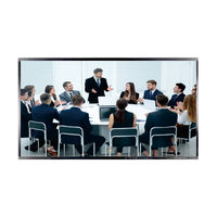 Tableau blanc interactif intelligent tout-en-un Ultra 4K 55-98 pouces, écran tactile infrarouge multi-touch LED, 10/20 points pour l'éducation