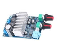 Carte d'amplification de subwoofer TPA3116D2, amplificateur audio numérique mono DC 12-24V, carte d'amplification de puissance pour l'audio domestique, les haut-parleurs de voiture, le bricolage