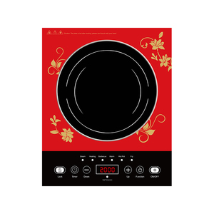 Table <span class=keywords><strong>de</strong></span> <span class=keywords><strong>cuisson</strong></span> électrique en céramique avec écran LED tactile, 2000W, <span class=keywords><strong>plaque</strong></span> chauffante unique puissante, plaques infrarouges - Product Image 5