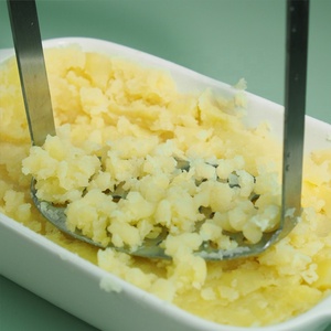 Wide Efficient Innovative Design Stainless Steel <strong>Potato</strong> Masher with <strong>Soft</strong> Grips Handle - Product Image 6