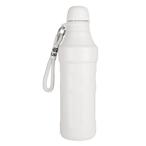 Outdoor Sports 500ml <b>Small</b> Mouth Double Wall Vacuum Flask Portable Stainless Steel Insulated Thermal Water <b>Bottle</b> With Rope - Product Image 6