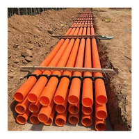 Tubería MPP Flexible y Duradera de Alta Presión para Aislamiento Eléctrico, Protección de Cables de Energía y Drenaje por Fusión a Tope