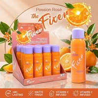 Semprotan Pengunci Rias Vitamin C Label Pribadi 24 Jam Tahan Lama Hasil Matte Pengontrol Minyak Tahan Air OEM ODM Grosir