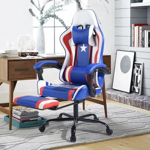 Liaison tout métal Vente en gros bon marché Noir rouge Chaises de jeu de course Chaises de siège de jeu de <span class=keywords><strong>bureau</strong></span> Chaises de <span class=keywords><strong>bureau</strong></span> - Product Image 4