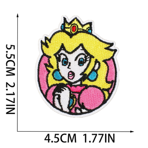 แพทช์ปัก<span class=keywords><strong>ลาย</strong></span>การ์ตูนเด็กยอดนิยมจาก Mario Factory แพทช์ลายการ์ตูนแบบกำหนดเองสำหรับรีดติด<span class=keywords><strong>เสื้อ</strong></span>ผ้า หมวก กระเป๋า - Product Image 3