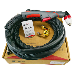 Orijinal siyah kurt P80 plazma kesme meşale el kaynak meşaleler 5/8/10m kablo Fit hava soğutma LGK100A kesici siyah kurt BW - Product Image 1