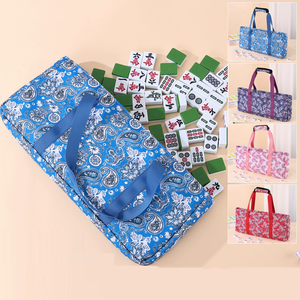 Wholesale American <b>Mahjong</b> Bag <b>Set</b> For Tiles And Racks 3 Piece <b>Mahjong</b> Carrying Bag With Zipper Tile Bag Machine Washable - Product Image 2