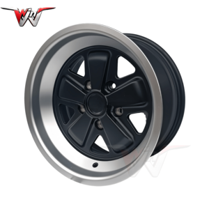 Rines de Aleación Negros Escalonados 5X130 de 17 Pulgadas 7J 8J para <span class=keywords><strong>Porsche</strong></span> 964 911 Carrera <span class=keywords><strong>924</strong></span> 930 Turbo 944 968 Cayenne - Product Image 2