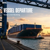 Agent maritime BHC FCL LCL de Chine vers la France – Transport spécial pour marchandises sensibles, pièces de moto, livraison porte-à-porte FBA – Qualité supérieure