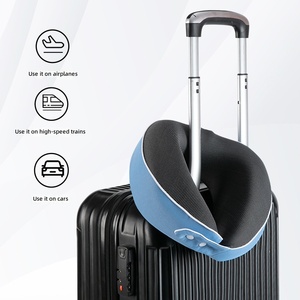 Wholesale Factory Direct Travel Neck Pillow U-Shaped <b>Memory</b> <b>Foam</b> Support Cushion for Airplane Car Bulk Supply Gift - Product Image 5