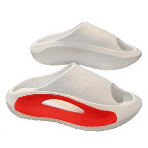Sandalias de Playa para Hombre, Diseño Abierto, Modernas, de EVA Pintado, Suela Suave, Estilo Coco - Product Image 1