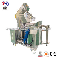 Chauffe-vapeur automatique au gaz, pour poisson, crevettes, œufs, viande, marmite de cuisson, machine à remuer pour aliments avec agitateur