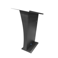 Écran LED numérique 640x960 pour podium, armoire en fer, module LED souple, maintenance frontale, protection GOB, mur vidéo