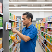 All-in-One Retail Price Checker with POE Power and Flexible OS Options