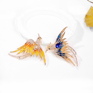 Broches Elegantes y Dulces con Diseño de Aves para Chicas, Broches Glamurosos para Mujeres, Accesorios Chic al por Mayor - Product Image 5