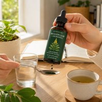 Gouttes liquides naturelles de feuilles de molène à marque privée OEM/ODM – Booster anti-gueule de bois, complément oral de feuilles, suppléments de santé à base de plantes