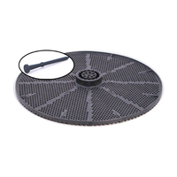 Couvre-drain de couloir d'escalier à deux étages en plastique facile à installer, résiste aux bouchons de déchets de jardin et aux sous-sols inondés pour la cour extérieure et le jardin
