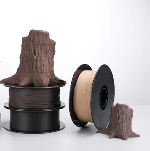 Kexcel Filament écologique Pla 1.75Mm 1Kg Filament en bois pour imprimante 3D