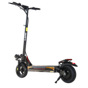 สกู๊ตเตอร์ไฟฟ้าพับได้สำหรับผู้ใหญ่ คุณภาพสูง ยางออฟโรด 10 นิ้ว พร้อมการ์ด NFC รับน้ำหนักได้ 150 กก. กันน้ำ ระบบกันสะเทือนคู่ - Product Image 3