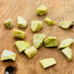 Piedras de Jade Limón Natural al por Mayor, Gemas Verdes Amarillas en Bruto para Decoración del Hogar y Fabricación de Joyas, Sanación y Manualidades - Product Image 5