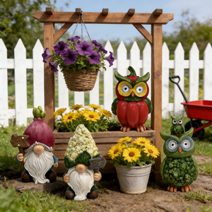 Ensemble de Décoration de Jardin Solaire LED en Résine Mignon - <span class=keywords><strong>Grenouille</strong></span>/Tortue/Escargot/Hérisson Lumières de Pelouse Extérieures - Product Image 2