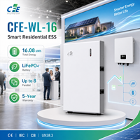 Batterie solaire LFP4 16kWh 10kWh 5kWh 51.2V 314Ah CFE-WL-16 compatible Solis pour système ESS résidentiel CE CB OEM