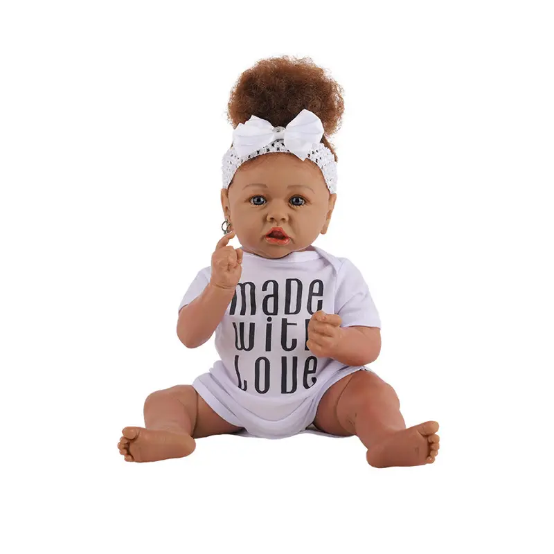 Mooie Realistische Full Body Siliconen Reborn Baby Doll Voor Kid Verjaardagscadeau