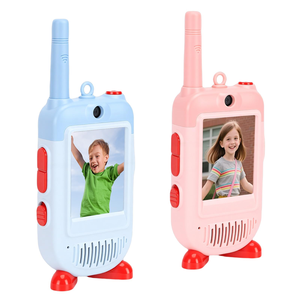 Walkie Talkie Recargable a Prueba de Explosiones para Niños, Intercomunicador Bidireccional de Largo Alcance, Educativo para Exteriores, Resistente al Agua IPX5 - Product Image 1