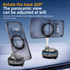 Support de téléphone étanche magnétique en alliage de Zinc solide pliant Rotation réglable Adsorption sous vide bureau mur voiture support d'aspiration pour - Product Image 3
