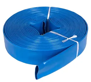 Attrezzatura per condotti in plastica per tubi in pvc tubo flessibile per irrigazione agricola piatto che fa la linea di estrusione della macchina