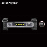 Support de barre de protection pour VTT et UTV, pour éclairage LED, éclairage intérieur, éclairage de barre de protection, éclairage d'ambiance enveloppant et éclairage de dôme de barre de protection