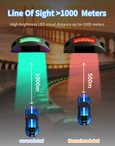 Cosyn Fabrikası Yarım Yuvarlak Güneş Enerjili Kamyon Led Flaşör Güneş Enerjili Yol Çivisi Trafik Güvenliği Yanıp Sönen İşaret Lambası Üretir - Product Image 6