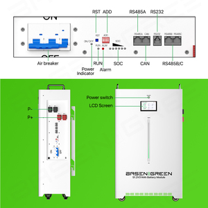 Basen Grade A Cell 200Ah 314Ah 16kWh 51.2V 48v 300ah Lifepo4 <strong>Battery</strong> Lithium Ion <strong>Battery</strong> Home Storage Solar <strong>Battery</strong> House System - Product Image 2