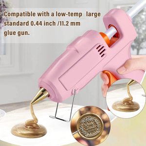 Round Shape Glue Gun <b>Sealing</b> <b>Wax</b> Stick Use for Stamp Office Use - Product Image 5