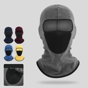 Passamontagna con Protezione UV, Tinta Unita, Traspirante, Antivento, Caldo, Maschera Facciale Invernale per Moto e Attività all'Aperto - Product Image 4