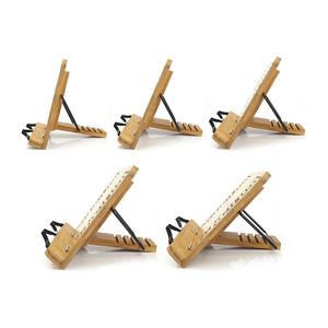 Organisateurs de bureau portables réglables légers <span class=keywords><strong>livre</strong></span> de <span class=keywords><strong>cuisine</strong></span> support de <span class=keywords><strong>livre</strong></span> en bambou support de <span class=keywords><strong>livre</strong></span> de repos de lecture pour étudiant ami de famille - Product Image 4
