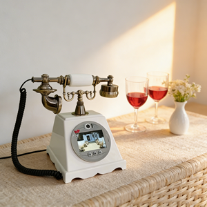 Retro Video <strong>Guest</strong> <strong>Book</strong> , Corded Phone <strong>with</strong> <strong>Photo</strong> Function , New Arrival <strong>Wedding</strong> <strong>Guest</strong> Video Message &amp; Blessing Recorder - Product Image 5